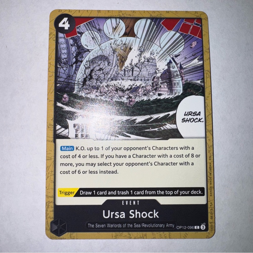 Ursa Shock Legacy of the Master OP12-096 NM